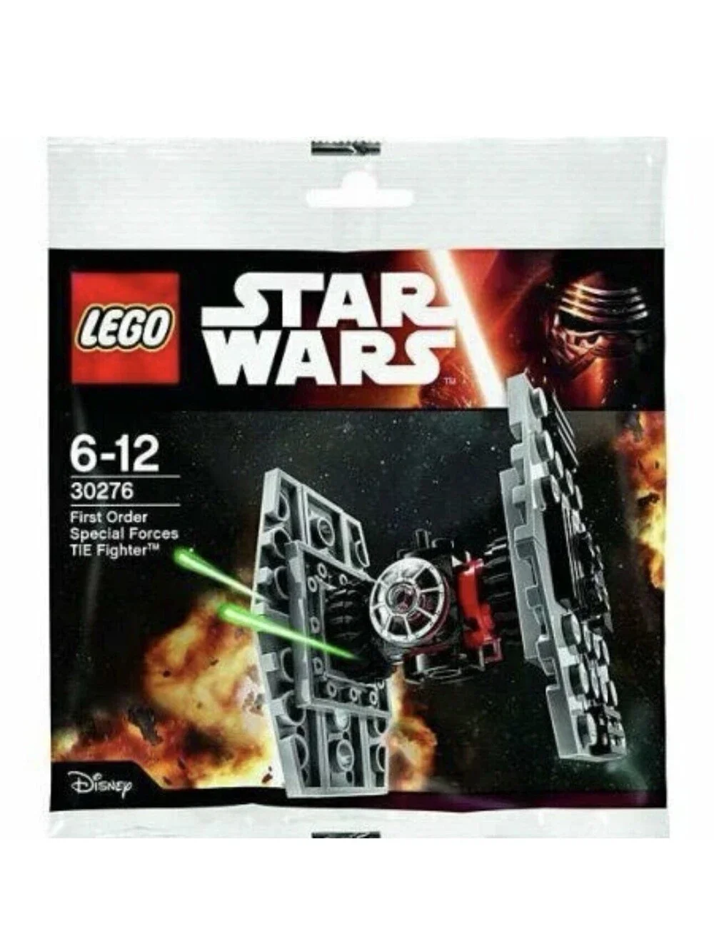 Lego Star Wars First Order Special Forces TIE Fighter Polybag 30276 New Retired